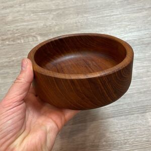 Dark Wood Bowl From Thailand